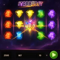 Nomini - Starburst Slot Game - NetEnt Pokie